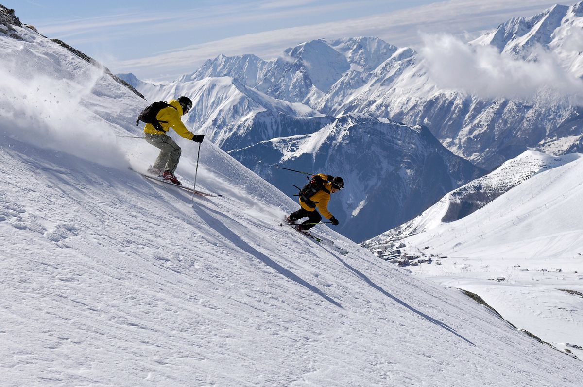 Skiing